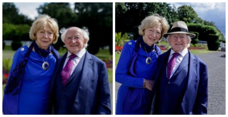 President Michael D Higgins and wife Sabina celebrate 50 year wedding anniversary