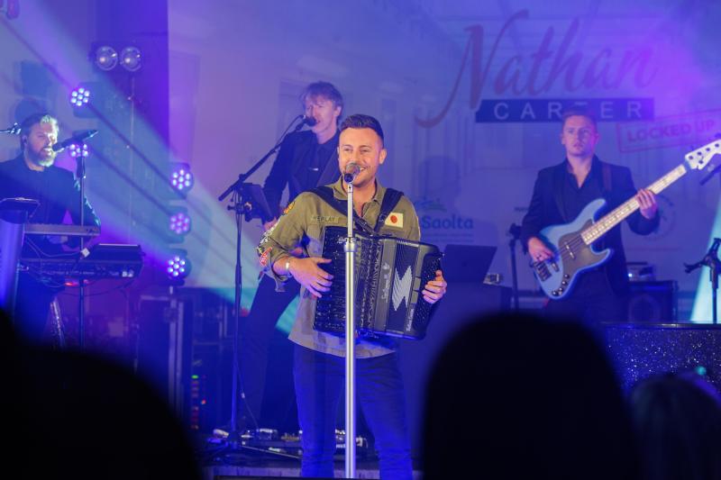 Popular Irish county music star Nathan Carter 'locked up' for very good reason