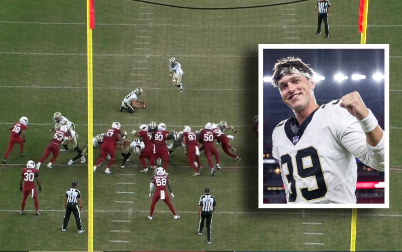 WATCH: Ex-GAA goalkeeper Charlie Smyth nails winner with first-ever kick on NFL debut