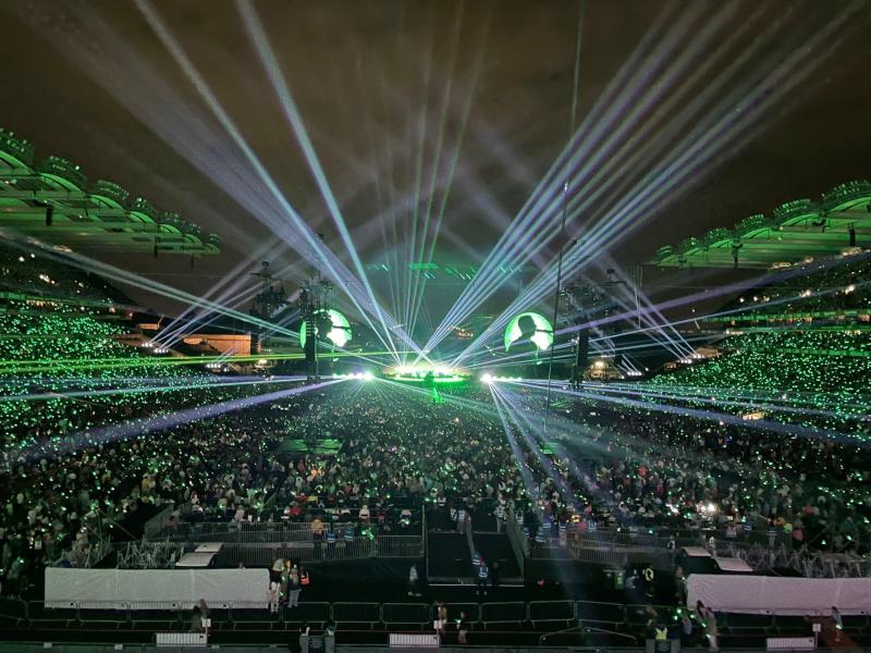 Irish fans wowed by Coldplay's spectacular opening night at Croke Park