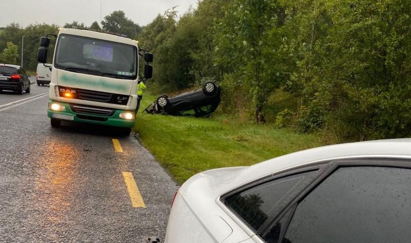 'Absolutely pathetic' - driver fined for taking photos of overturned car following crash