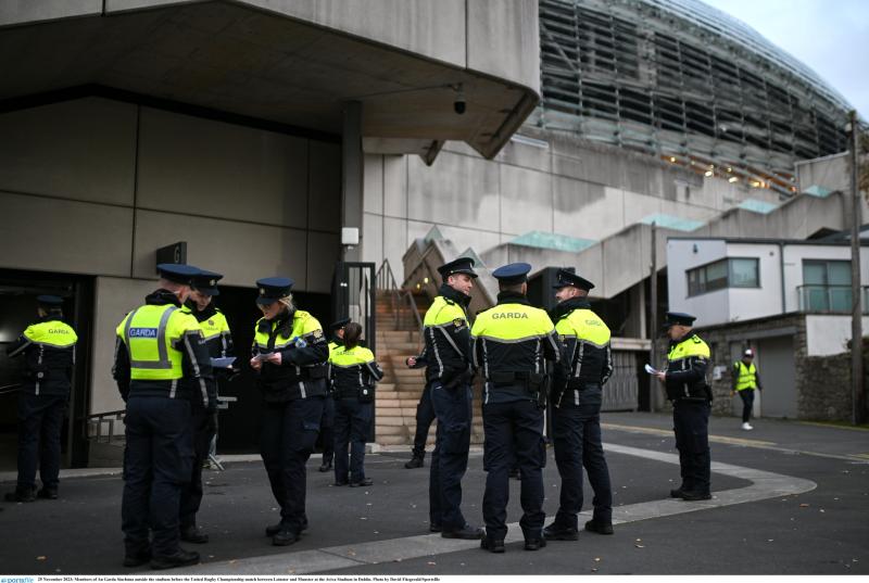 'Significant' Garda presence to line up for Ireland v England clash at the Aviva