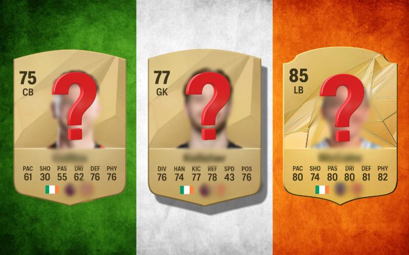 Highest rated Irish soccer players revealed in EA FC 25 - and you'll never guess the top three