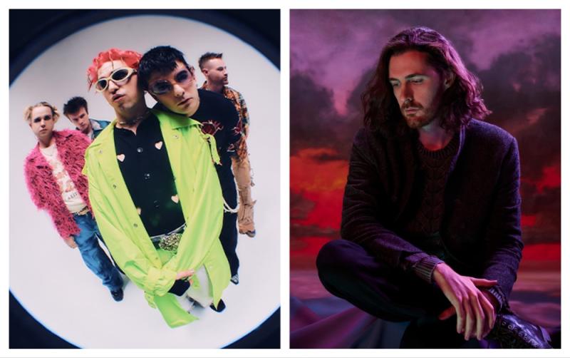 Hozier and Fontaines D.C. flying the flag for Ireland at this year's MTV EMAs