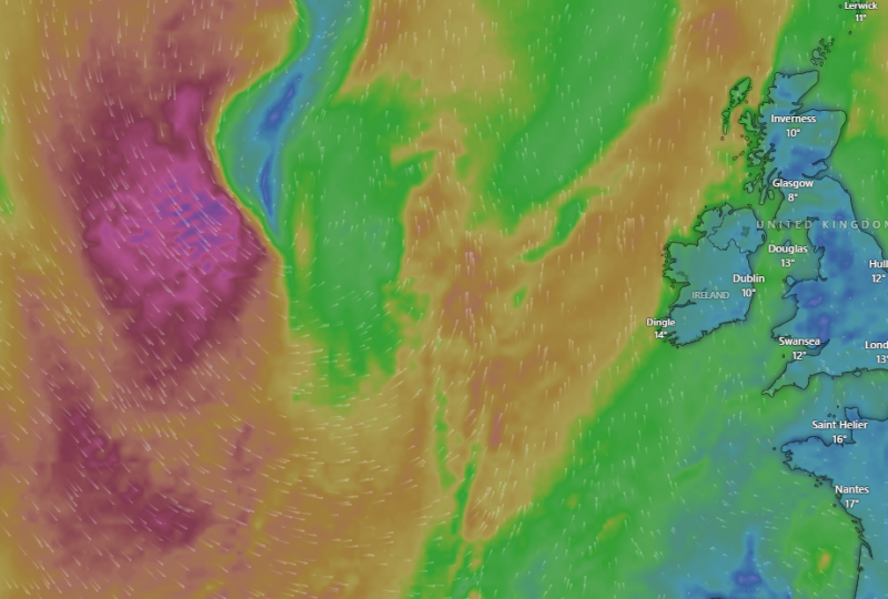 Nasty shock in Met &Eacute;ireann's weekend weather forecast for Ireland