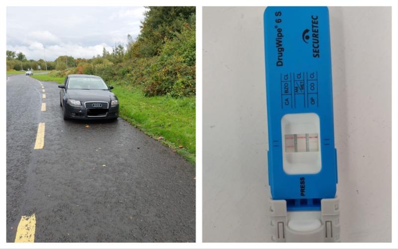 Uninsured driver arrested after testing positive for cocaine and cannabis when caught speeding
