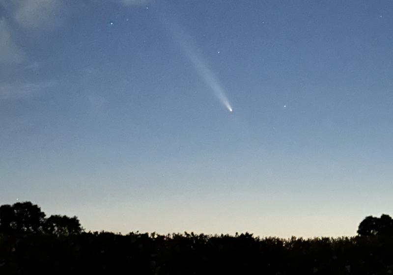 Irish weather man captures picture of comet last seen over Earth 80,000 years ago