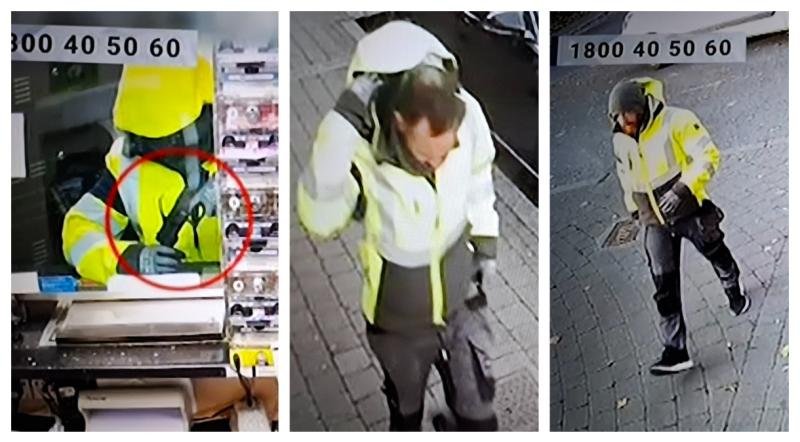 Garda&iacute; in TV appeal to identify robbery suspect who pointed gun at staff