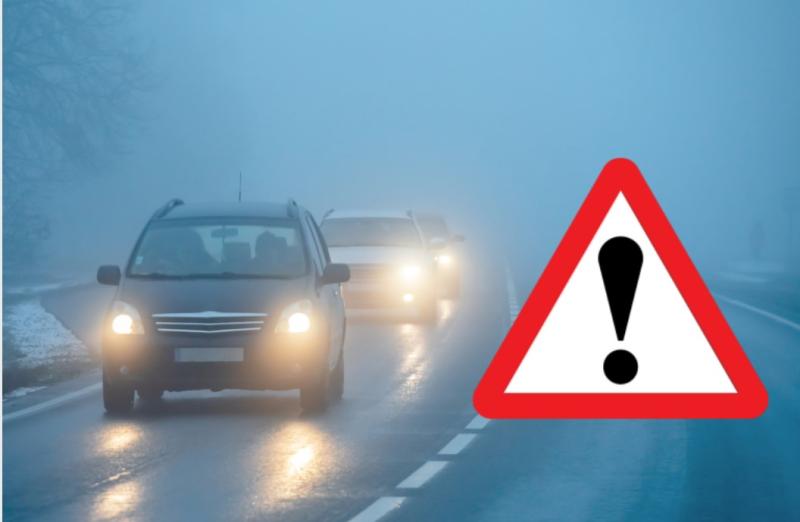 ALERT: Met &Eacute;ireann issues warning to motorists as dense fog is forecast for 11 counties