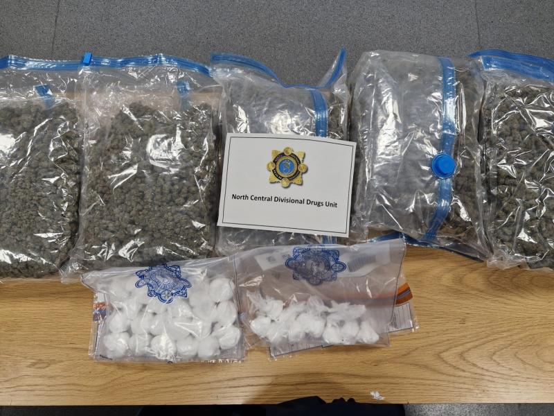 Man arrested after garda raid uncovers huge haul of crack cocaine and cannabis 