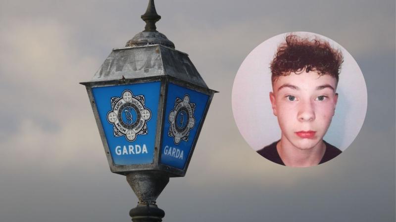 ALERT: Gardai in urgent appeal amid concerns for wellbeing  of missing boy (15)