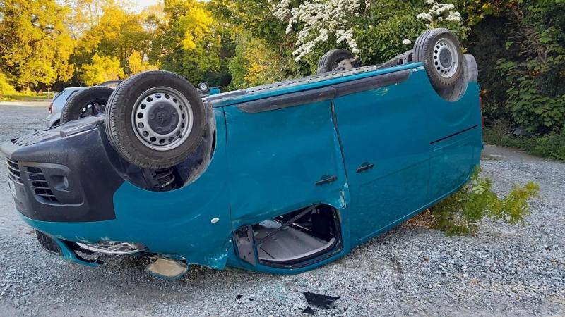 PHOTOS: Vehicles overturned and CCTV wires cut as garda&iacute; probe &euro;500k damage at OPW site