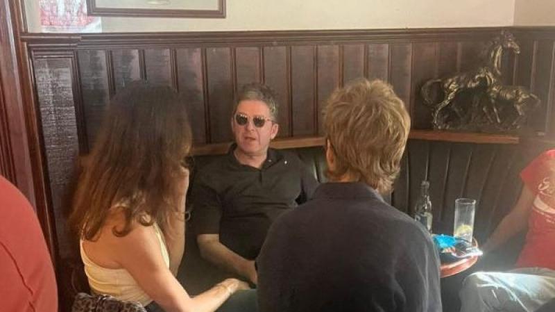 PHOTOS: Shock as Noel Gallagher of Oasis spotted in Kildare pub ahead of Croke Park shows