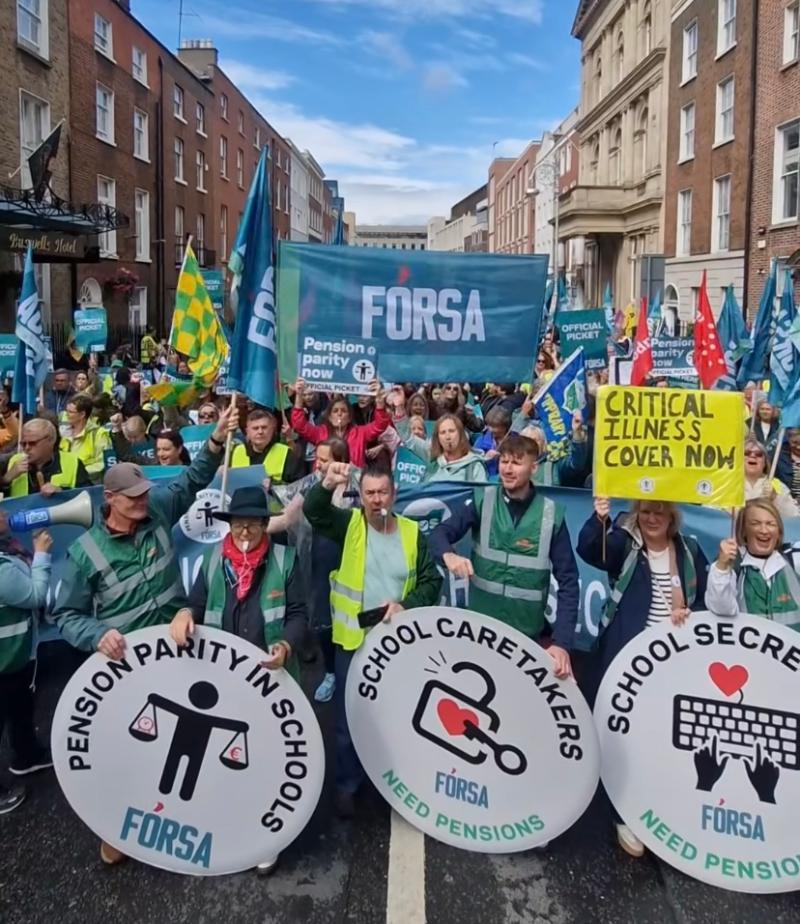 &ldquo;This is about fairness&rdquo;: F&oacute;rsa's Shane Lambert on why school secretaries and caretakers are striking