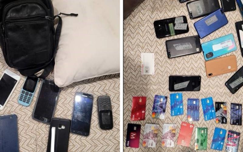 Bank cards, foreign currency and false documents found during Garda money laundering search