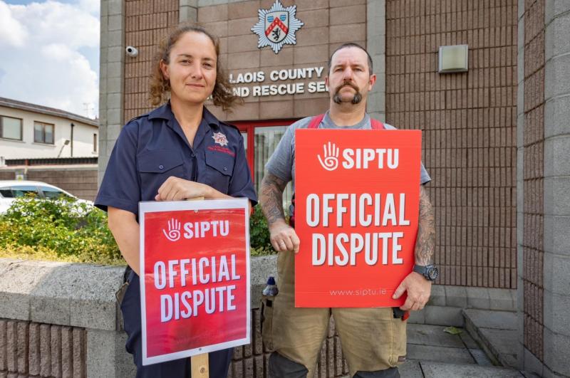 SIPTU Retained Fire Fighters to escalate strike action