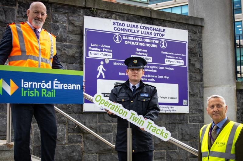 Garda in 'Twin Tracks' anti-social behaviour clampdown on public transport