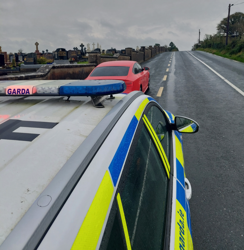 Driver in Longford caught for speeding and positive for drugs 