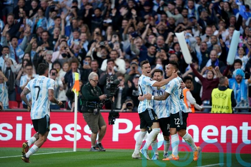Finalissima glory for Argentina after comfortable win over Italy at Wembley