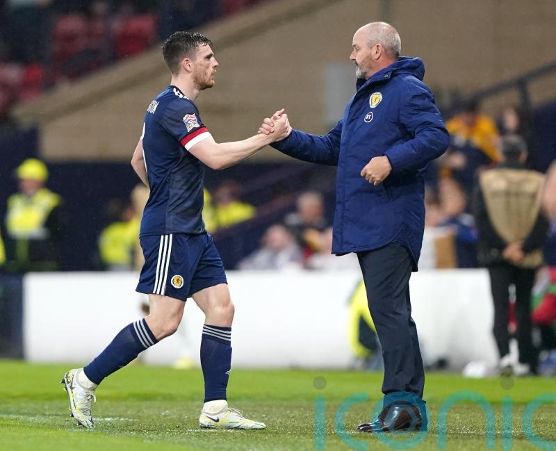 I thought he was outstanding &ndash; Steve Clarke hails Andy Robertson