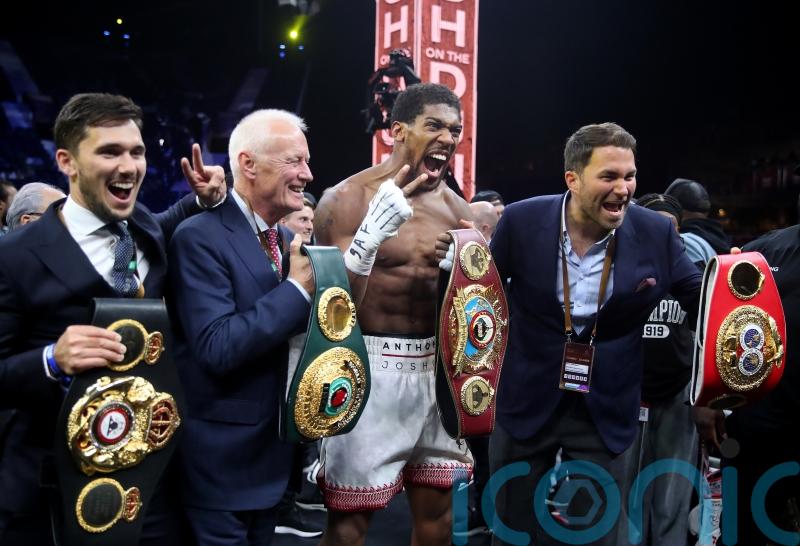 Eddie Hearn &lsquo;comfortable&rsquo; with Anthony Joshua fighting in Saudi Arabia