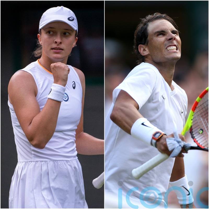 Rafael Nadal and Iga Swiatek chasing further success at points-less Wimbledon
