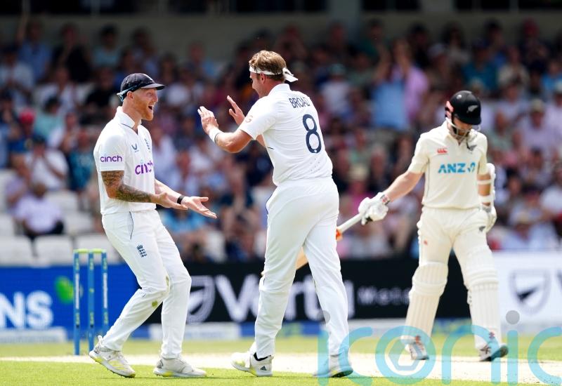 Stuart Broad double and freak dismissal helps put England on top at Headingley