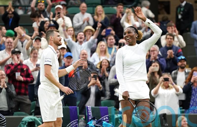 Venus Williams teamed with Jamie Murray after she &lsquo;saw grass and got excited&rsquo;