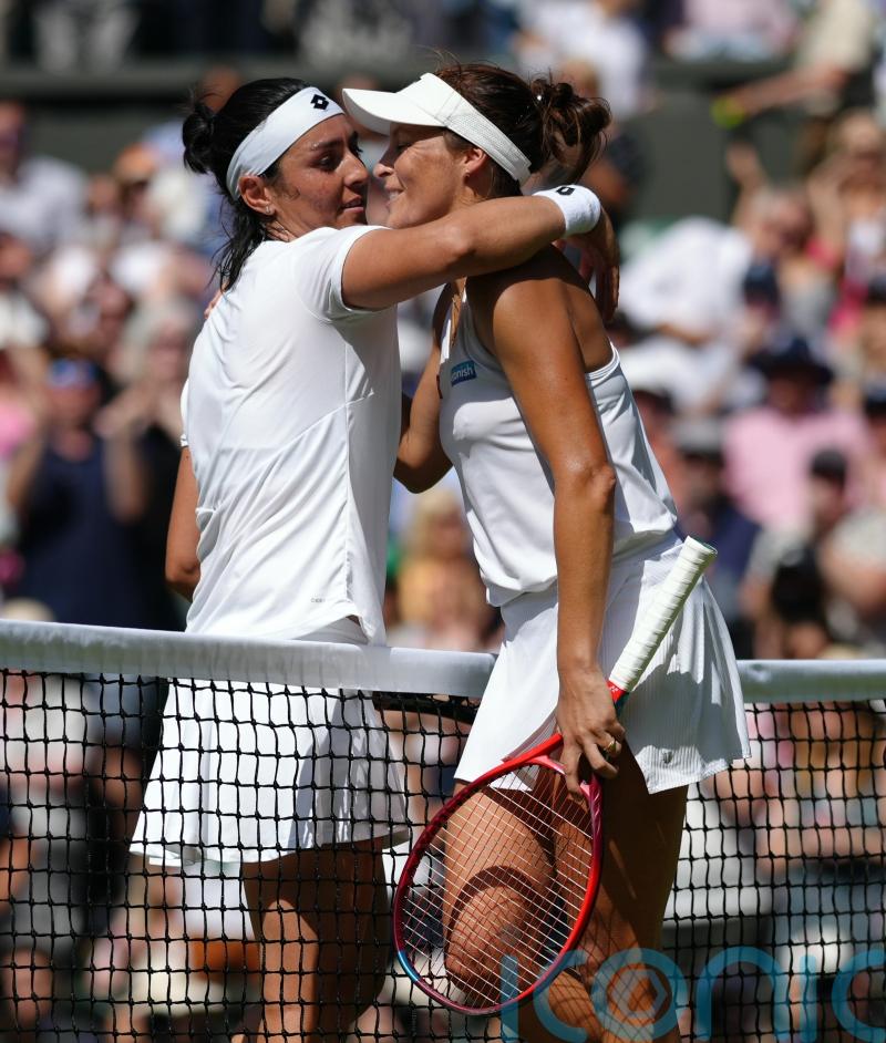 Ons Jabeur reaches Wimbledon final by ending close friend Tatjana Maria&rsquo;s run
