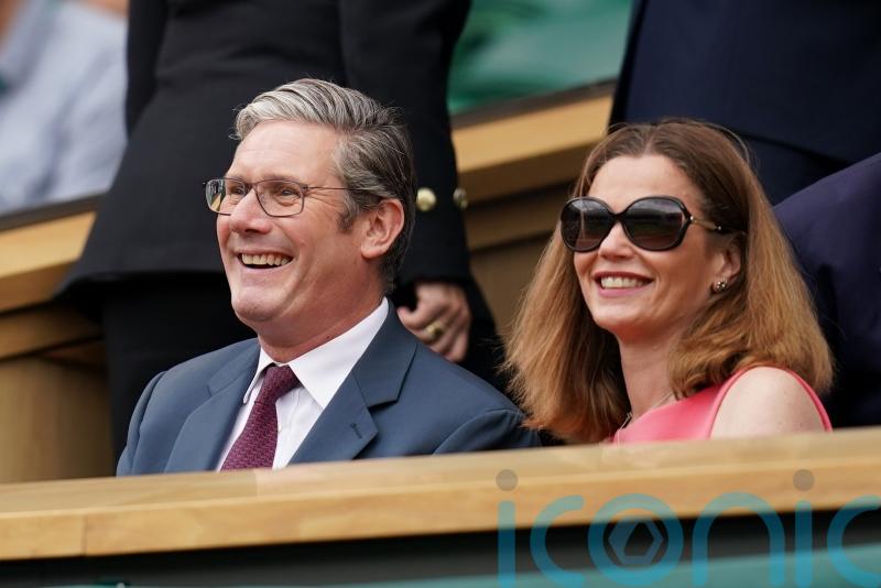 Keir Starmer in royal box at Wimbledon amid chaos in Westminster as PM quits