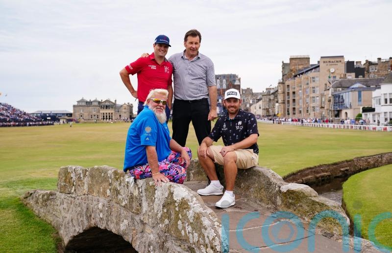 Tiger Woods &lsquo;feeling good&rsquo; despite defeat to former Open winners at St Andrews