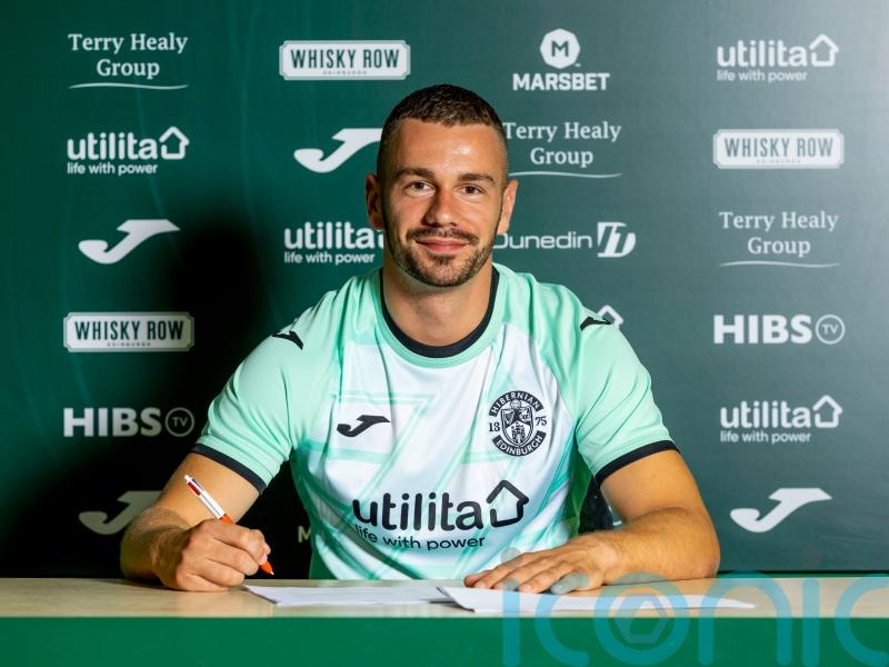 Marijan Cabraja could not turn down the chance to join Hibernian