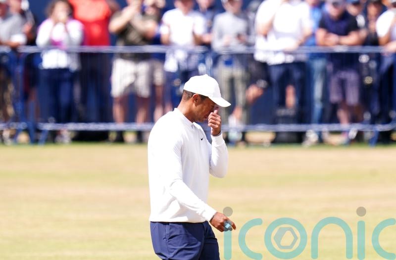 Emotional Tiger Woods admits he has probably played final Open at St Andrews
