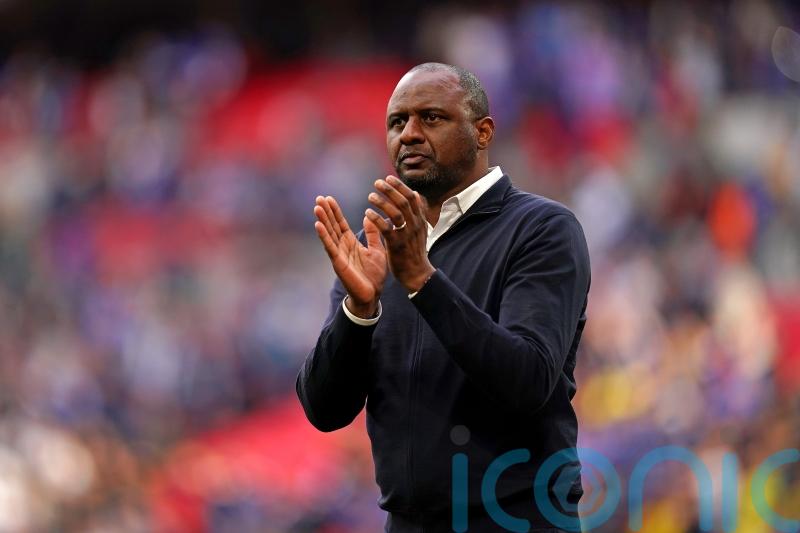 Patrick Vieira admits Palace are disadvantaged by missing players in pre-season