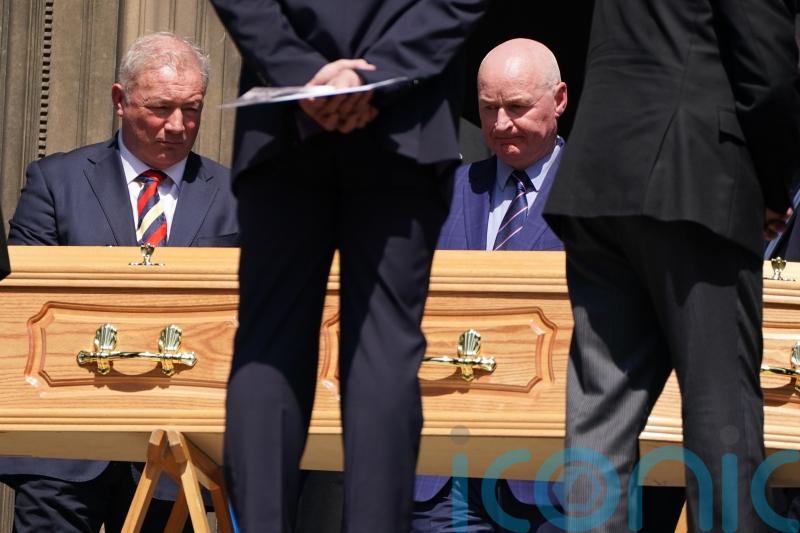 Rangers players past and present pay respects at Andy Goram&rsquo;s funeral