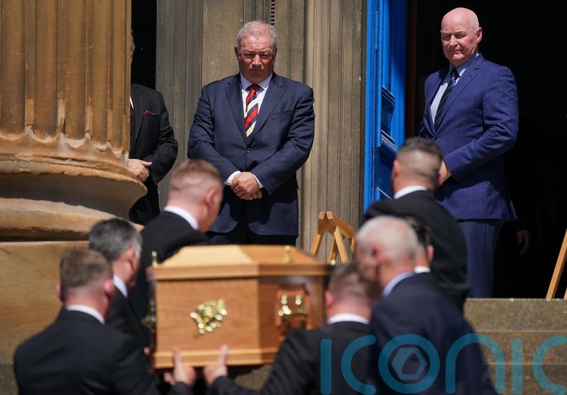 Rangers players past and present pay tributes to Andy Goram at &lsquo;unique&rsquo; funeral