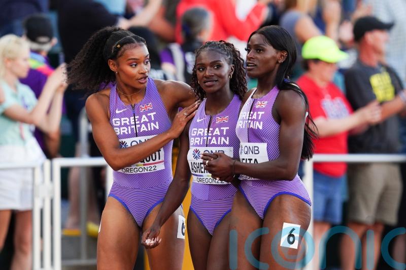 Heartbreak for Great Britain as Dina Asher-Smith injured in relay final