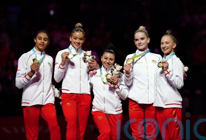 England win team gymnastics gold at Commonwealth Games