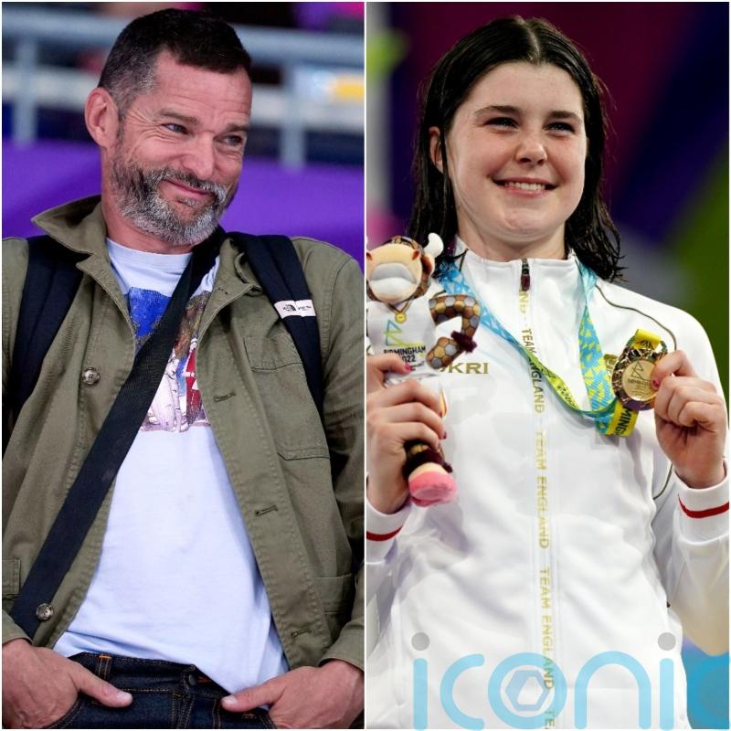Andrea Spendolini-Sirieix dives to gold as celebrity dad Fred watches with pride