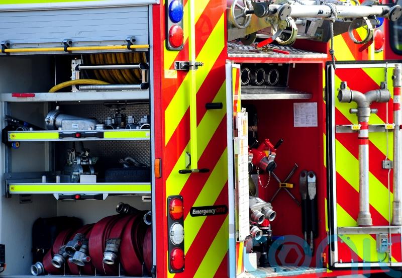 Almost 50 firefighters attend blaze at former entertainment centre in Co Antrim
