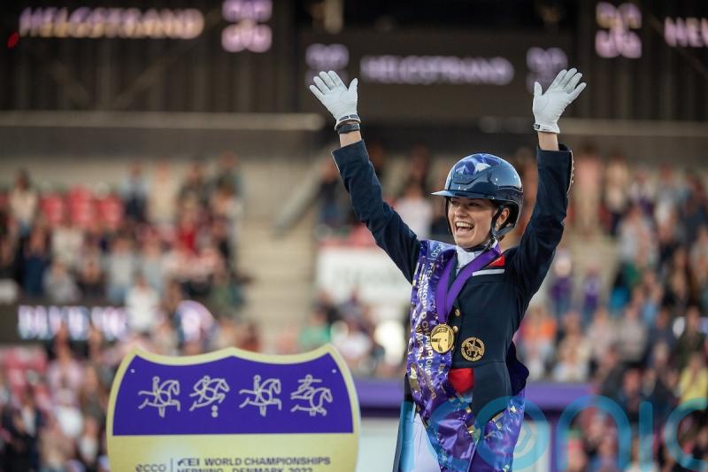 Charlotte Fry crowned dressage world champion in Denmark