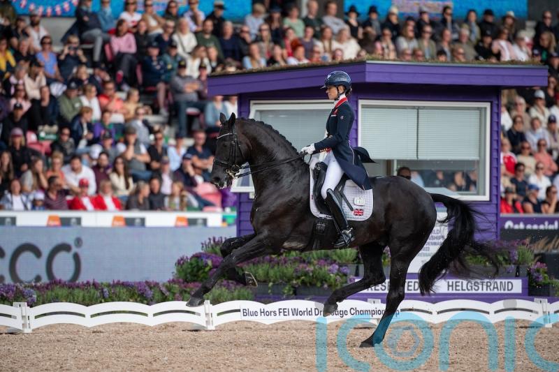 Charlotte Fry and &lsquo;one in a million&rsquo; Glamourdale eye second world dressage gold