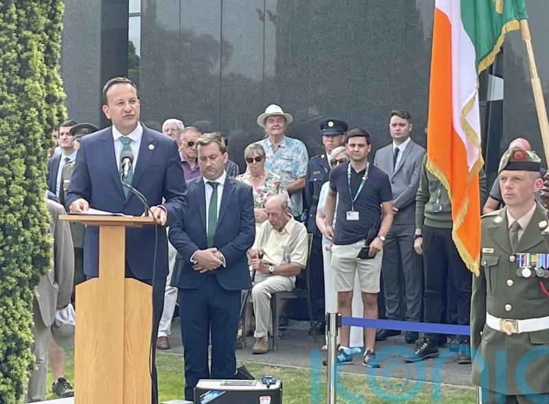 Varadkar pays tribute to &lsquo;remarkable legacy&rsquo; of Michael Collins at his graveside