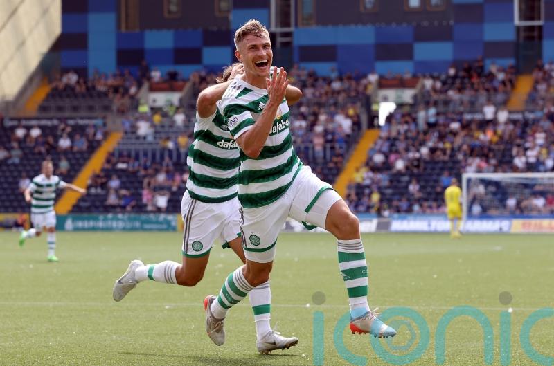 It was a very funny moment &ndash; Carl Starfelt on his first Celtic goal celebration