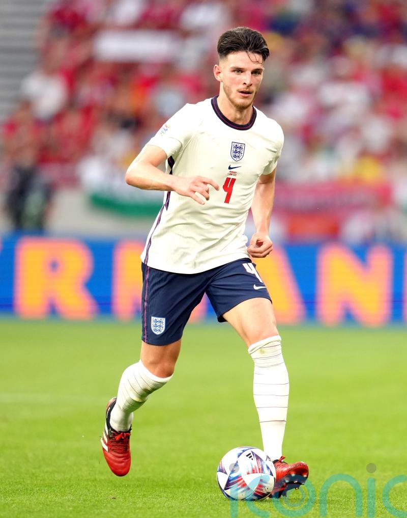 Declan Rice hoping England men&rsquo;s team can follow in Lionesses&rsquo; footsteps