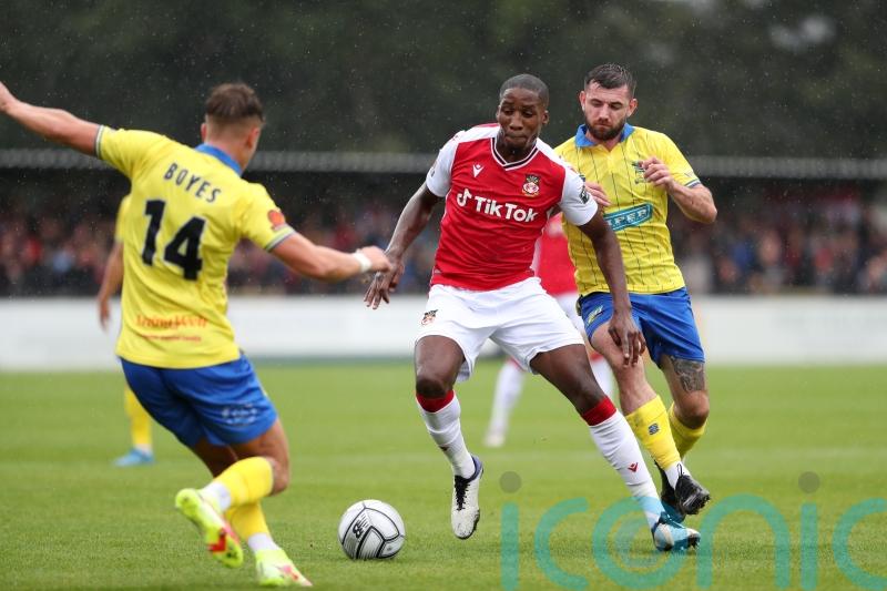 Aaron Hayden double leads Wrexham to win over 10-man Woking
