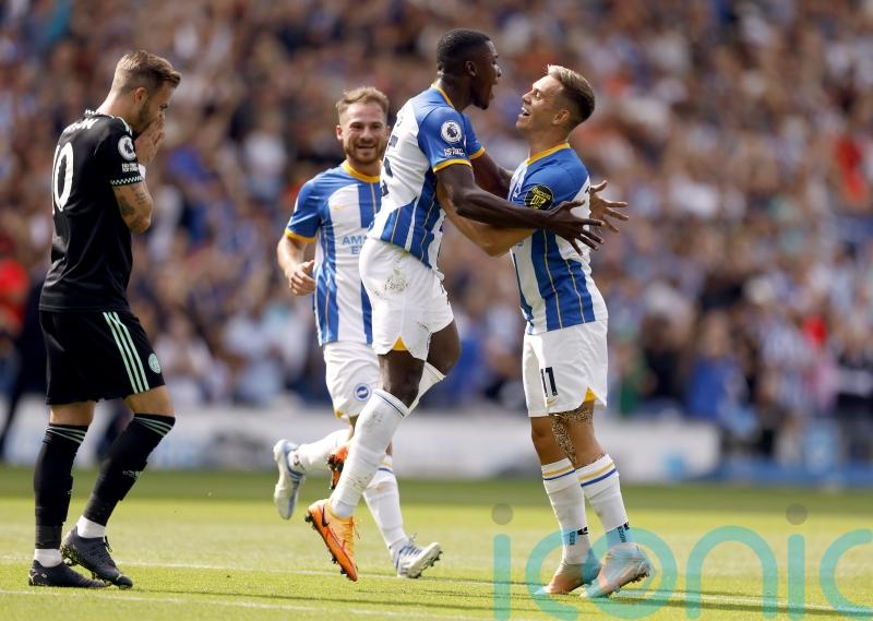 Lowly Leicester fail to ease pressure on Brendan Rodgers in Brighton thumping