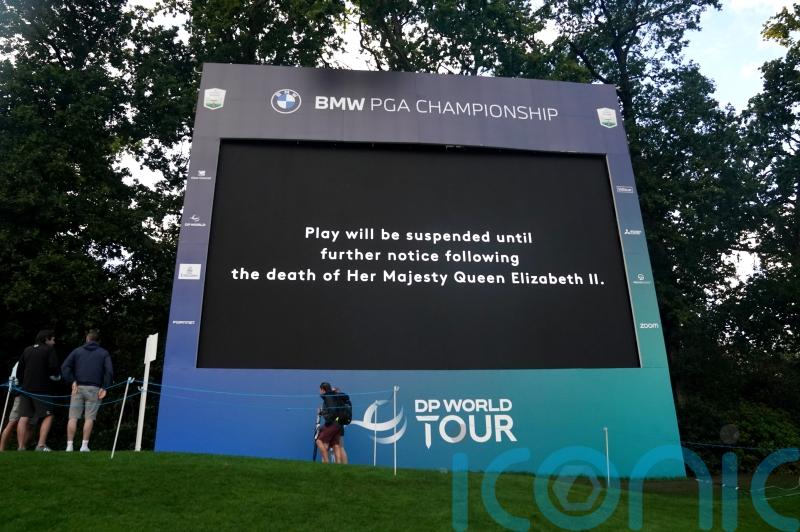 BMW PGA Championship postponed on Friday as golf pays its respects to the Queen