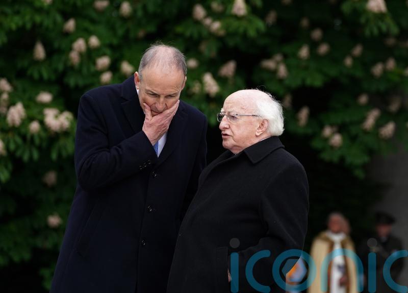 Irish president and premier to attend royal reception ahead of Queen&rsquo;s funeral
