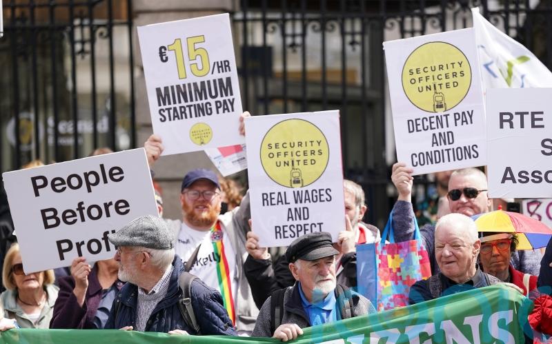 Thousands attend cost-of-living protest in Cork city